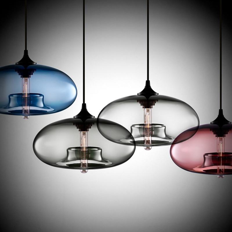 Color Glass Pendant Lamp