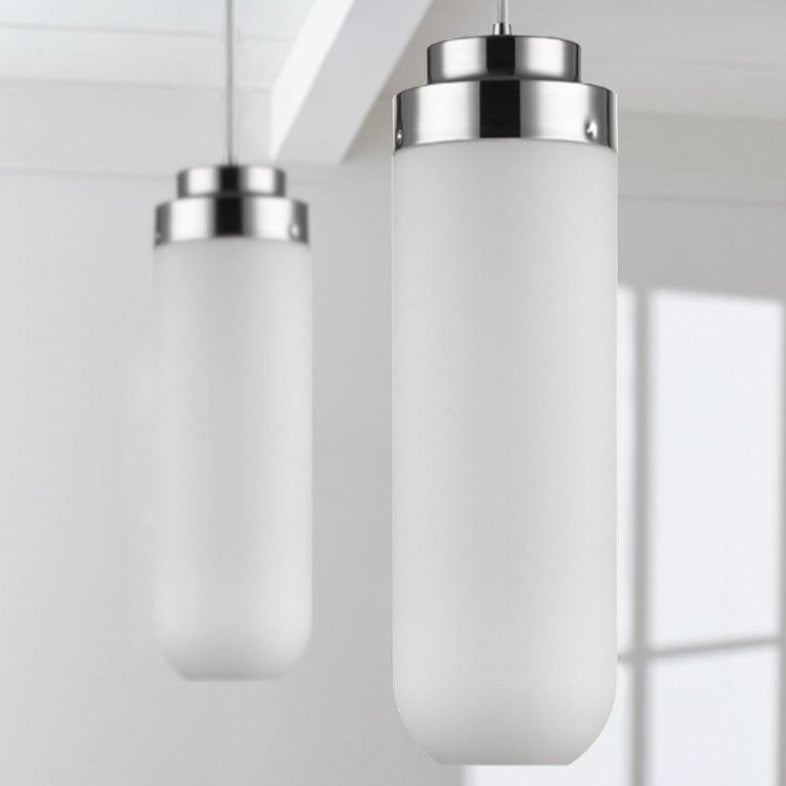 Frosted Glass Shade Pendant Light